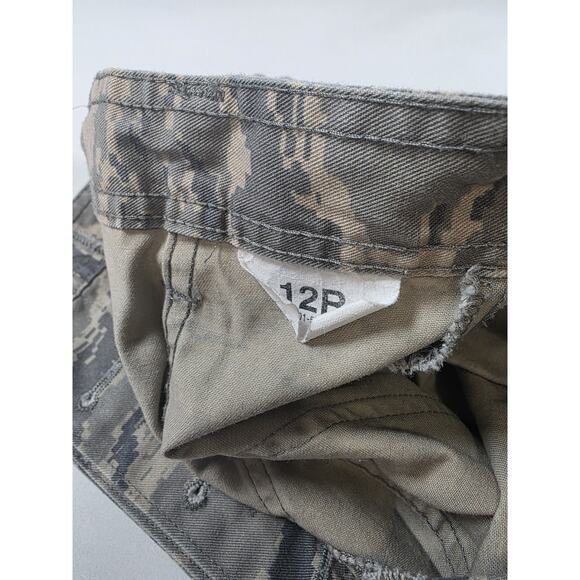 U.S. Air Force DSCP Women's Military Camo Utility Trousers Pants Size 12P - Picture 2 of 4